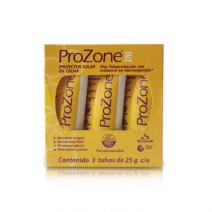 PROZONE FACE 3 TUBOS
