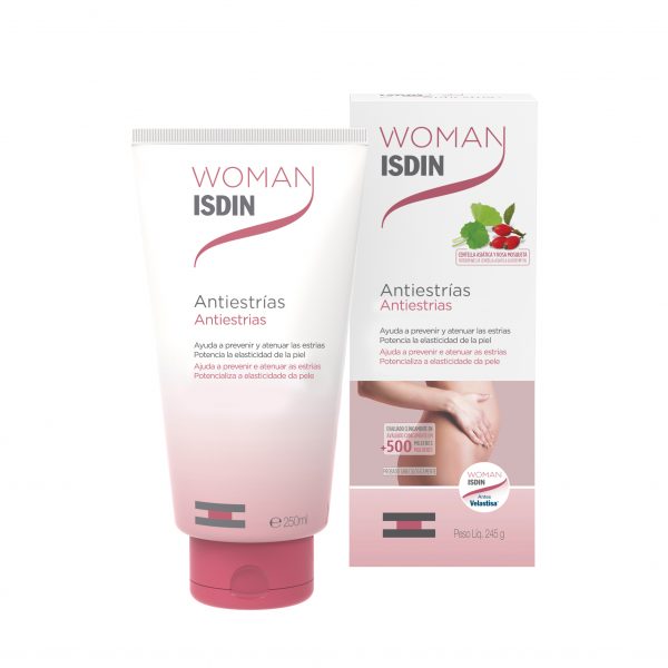 woman isdin antiestrias